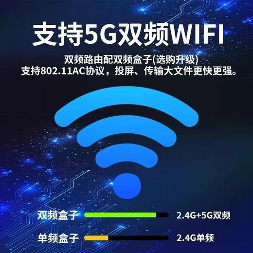 优选新款海思芯机顶盒全网通网络高清电视盒子永久免费看央视卫视影视 【16G语音版】央视+卫视+影视 30天免费体验+5年超长质保