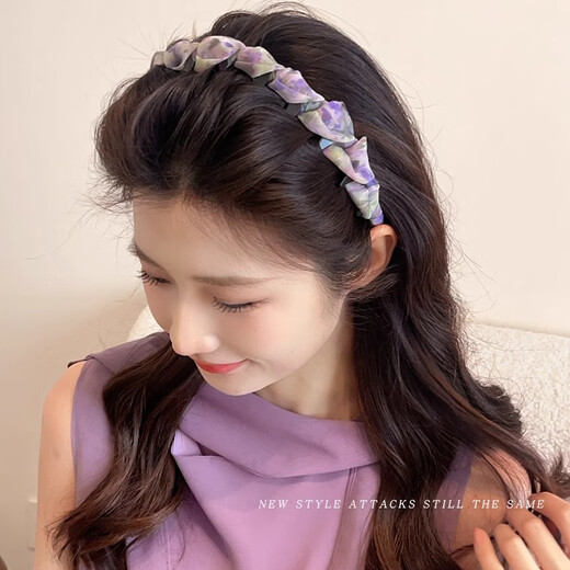 BARY REEF headband women's 2025 new high skull face wash special headband daily wear hair band pressure hairpin hair bundle headwear Zi Luan Mi Zong