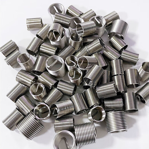 G1/8G1/4 pipe thread authentic 304 stainless steel wire screw socket thread protective sleeve 1D-2.5D Ren Watermelon Red non-standard custom-made