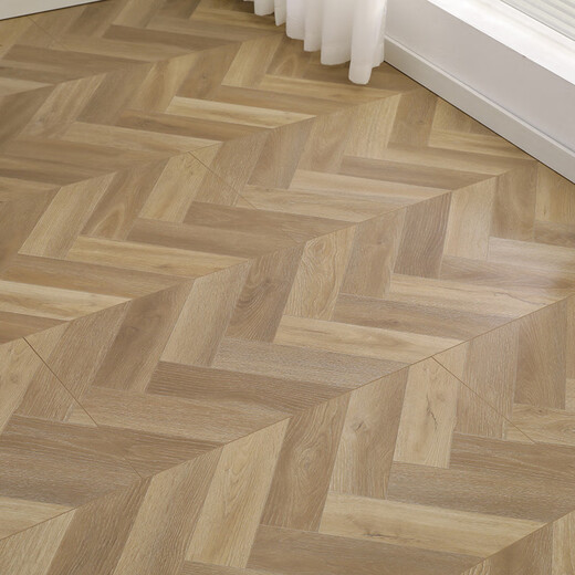 Kezhitu Coffee Deep Mome Momebone Modèle Parquet Plancher en bois Lémidité Léger Luxury Simple Works Works Exhibition Hall Floor XL3271 1