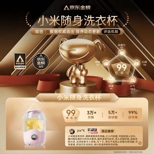 Xiaomi Guoba Trendy Life Appliances Mini Washing Machine Infant and Toddler Separation Washing Small Socks Underwear Underwear Lazy Dormitory Portable Washing Machine Sock Washing Machine Travel Outdoors Limited Time Special Purple