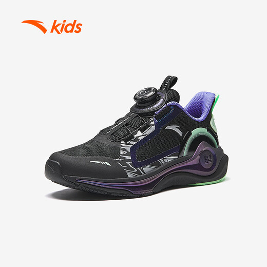 安踏儿童运动鞋凌云跑鞋2025男大童跑鞋缓震专业童鞋纽扣A12515508H