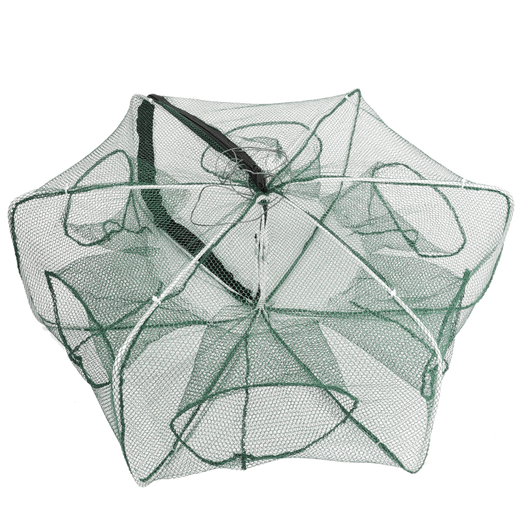 
The shark 12 holes in diameter 60 fish nets shrimp cage fishing cage can not be folded out only into the fishing nets, the dragon nets, eel cage fishing gear