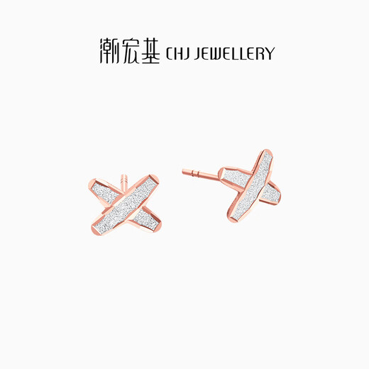 Trendy Acer Newborn 18K Gold Earrings for Women Color Gold Earrings Fashionable and Versatile Gift for Girlfriend Birthday Gift One Pair Contains Silicone Ear Plugs