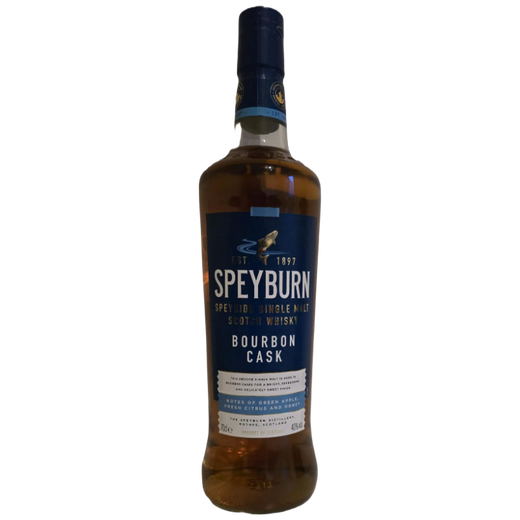 圣贝本SPEYBURN 波本桶 单一麦芽威士忌 700ml 40度 裸瓶 进口洋酒