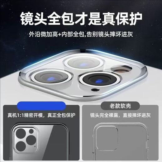Apple Phone Case iPhone16Promax ist für Huawei/Honor/Xiaomi/Redmi OV transparent Schutzhülle Ultra-dünn Anti-Fall-Soft-Shell-Objektiv einfach Apple 16pro geeignet