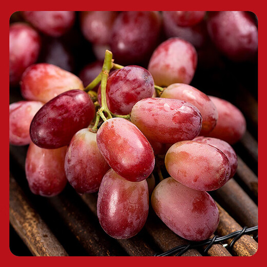 Jingxiansheng Clenson seedless red grapes, net weight 4Jin Jin is equal to 0.5kg, packed with grape grapes Clenson straight from the source