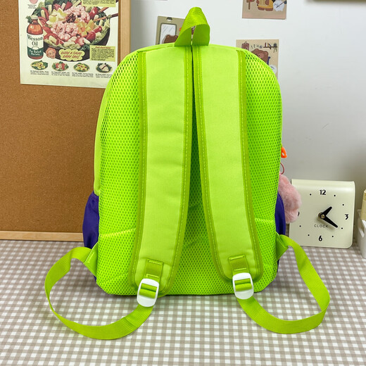 Backpack ladies backpack new Korean style fashion Oxford cloth waterproof junior high school students primary school bag dark green (no pendant) TJ936