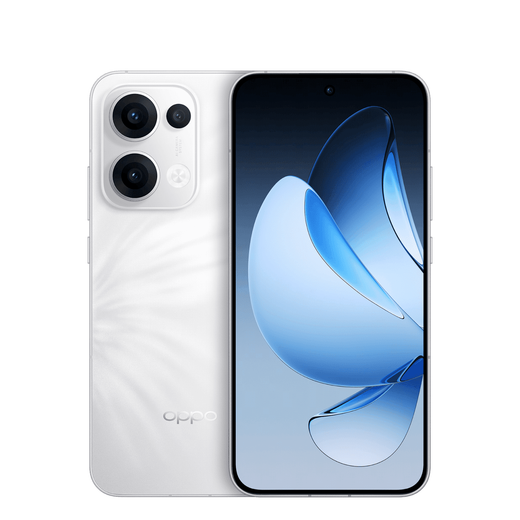 OPPO exhibition machine oppoReno13 super beautiful small straight screen AI live photos 5G smart camera gaming e-sports phone Heartbeat White 12GB+256GB standalone + third-party brand charger + one-year store warranty