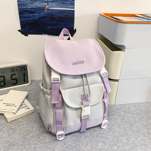 Rucksack für Women Casual Sports Rucksack Schoolbag für Junior und Senior High School-Schüler Mode große Kapazität Leichte Reisetasche Green XL3002-1