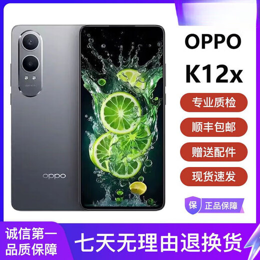 OPPOK12x 5G手机双卡双待骁龙695处理器 6.67英寸超清大屏 5500mAh大 K12X【凝光绿】+快充配件 8GB+256GB【套餐一】