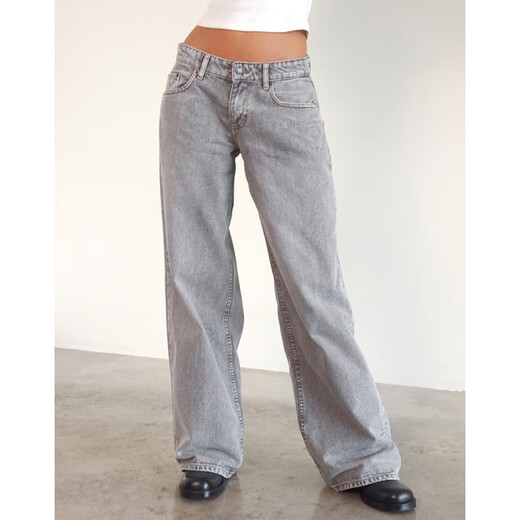 Lee Kids American Retro Low Raise non élastique lavage droit de lavage droit pour les femmes Pantalons féminins de la rue à l'automne