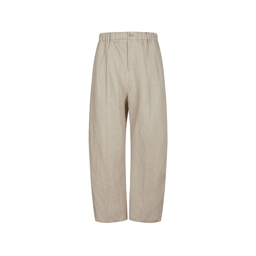JNBY [Same Model in Shopping Mall] 25 summer new casual pants loose 5P4E13540 212/light gray khaki XS