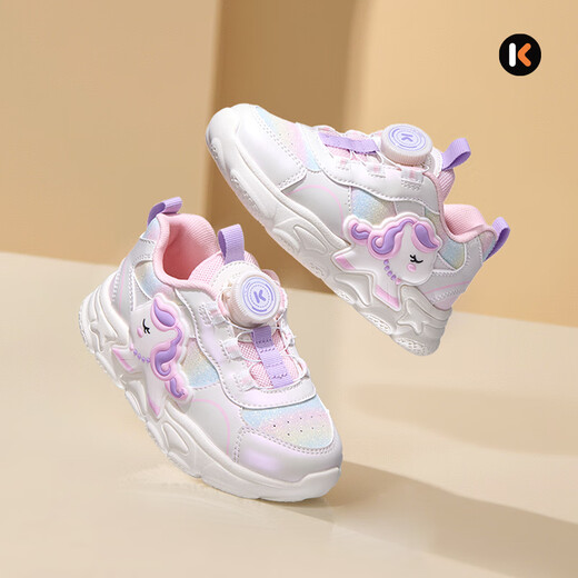 Carter Rabbit Chaussures pour enfants Chaussures de sport pour enfants Girls 2025 Autumn Nouveau produit Chaussures pour enfants Anti-slip et chaussures papa résistantes à l'usure rose 29 longueur intérieure d'environ 19,0 cm de longueur de pied d'environ 17,8-18,4