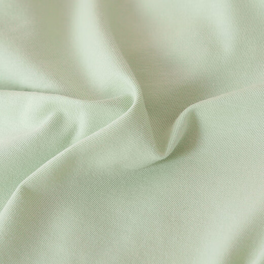 Class A children's silicone pillow 0 to 6 years old baby neck protection washable infant kindergarten primary school student pillow core 3-5cm 0-6 years old solid color Ji Fanxi-Fangcao Green 55*33*3cm 1 piece