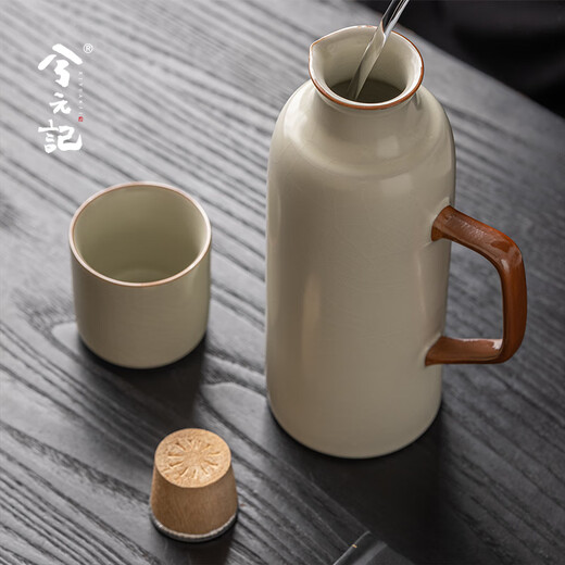 Xiyuanji heirloom pot Mihuang Ru kiln teapot ceramic large-capacity stew pot hand warmer 2025 new household small warm pot Mihuang Ru kiln heirloom pot