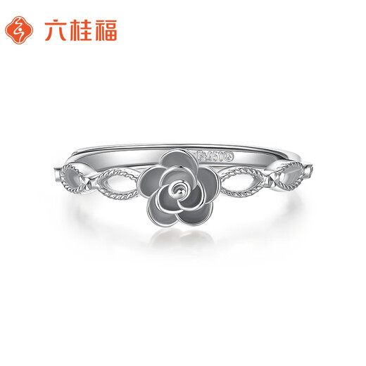 Liuguifu jewelry platinum ring women rose pt950 platinum ring birthday gift about 2.65g