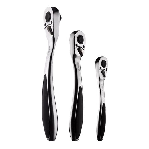 
Shida 7 Shida ratchet wrench large, medium and small flying sleeves quickly fall off thorn labor-saving tool chromium vanadium tooth insulation automatic 11981 6.3MM series VDE insulation quickly fall off