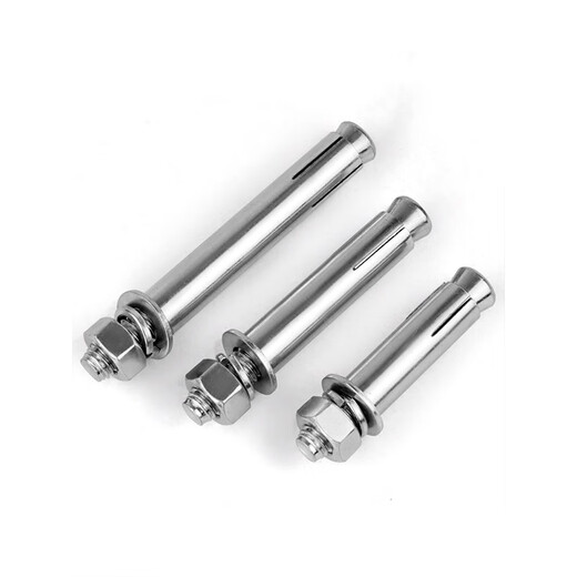 Thousand-speed wheel national standard 304 stainless steel expansion screw bolt lengthened expansion tube M10*250 (1 piece) 304
