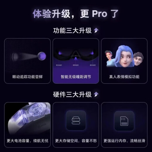 Pico4 Pro Smart VR-Brille All-in-One 8+512G Play-Version, New Pico4 256 GET 10 EURNISCHE GAMEWENDUNGEN 749 YUAN