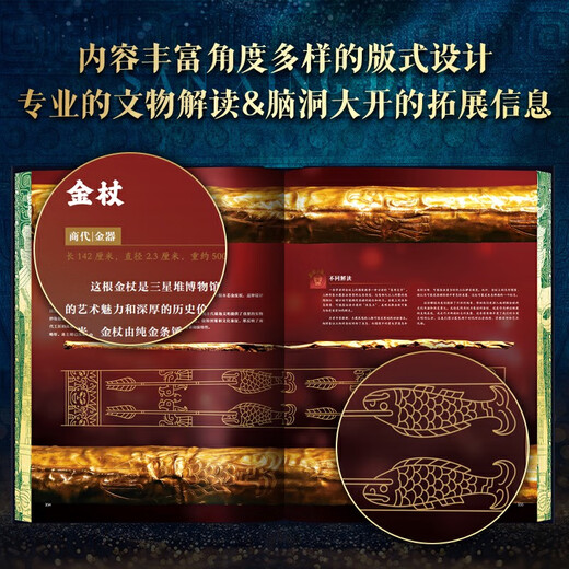 Offizielle Sanxingdui Vollbuch-Edge-Pinselversion, 8 offen, mehr als 1.300 farbige Hochauflagen große Bilder, Panorama-Entschlüsselung von Samsung, komplette chinesische Malbücher
