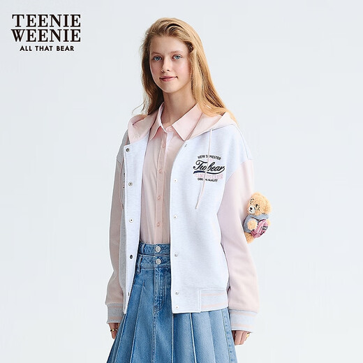 Teenie Weenie Bear Damen Sweatshirt 2025 Herbst Neuer lebendige Hoodie-Jacke im Mädchenstil