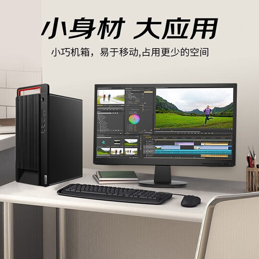 联想（Lenovo）开天 M90z G1t 国产化信创商用办公DeepSeek本地部署台式机电脑主机 兆芯KX-7000 麒麟V10桌面试用版+23.8英寸 16G丨512G固态丨4G独显