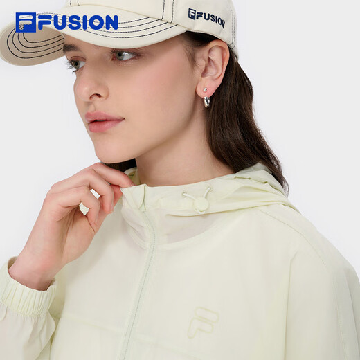 FILA FUSION「UPF50+防晒衣」斐乐外套女2025夏季轻薄皮肤衣