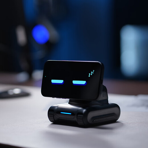 
LOOIROBOT robot Desktop voice interaction companion electronic machine dog AI intelligent bionic behavior system Learning memory face recognition gesture perception mobile phone magnetic linkage Black (screen-free)