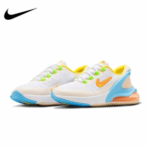 Nike (Nike) Grands chaussures pour enfants pour hommes et femmes Air Summer Air Max 270 Mesh Sports Absorbing Sports Chaussures pour les jeunes FN9926-181 38 [Longueur du pied suggéré 24 cm]