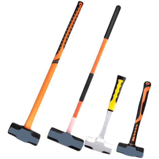 Octagonal hammer square head hand hammer heavy-duty wall smashing hammer multi-functional masonry iron hammer construction site tool tool PPR handle octagonal hammer 14 pounds