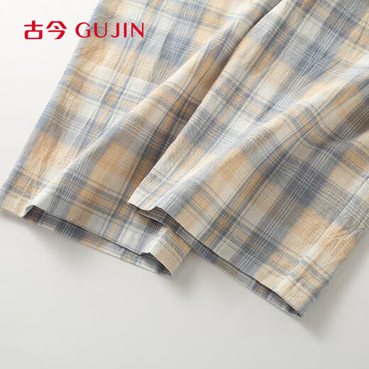 Antike und moderne (Gujin) 100% reine Baumwoll -Pyjama -Hosen für Frauen Lange Hosen für Frühlings- und Herbsthosen großer Größe für komfortable und lässige vier Jahreszeiten für Frauen im Freien für Frauen
