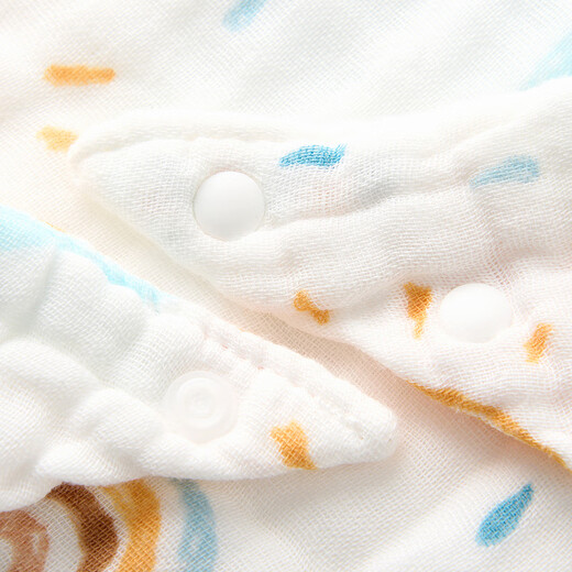 TONGTAI baby triangle scarf cotton gauze baby saliva towel anti-spray pad towel children's bib bib 28*28cm
