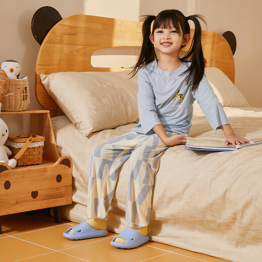 Park XI kleiner Hai weicher Sohle Kinder -Hausschuhe Junge Baby Babybad Haus Innenpantoffeln Mädchen Mädchen