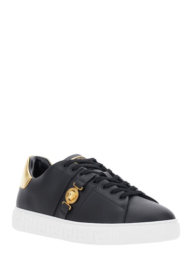 范思哲（VERSACE） 25FW 圆头低帮休闲鞋 男士 图色10144601A14957 20 |    42.5 New