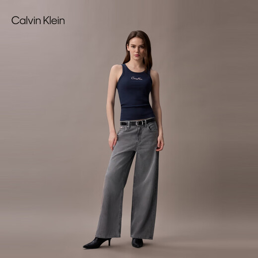 Calvin Kleinjeans25 Earnom Automne Nouvelle broderie de mode féminine CK CK Micro-étincel