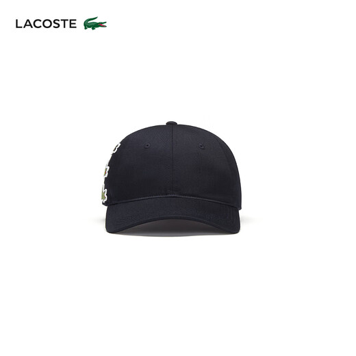 Lacoste French Crocodile Männer und Frauen im Herbstmodentrend vielseitiger Baseball -Baseball -Baseball -Kappe RK3523 HDE_NARROW Blue Tu