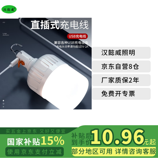 Hanyiwei Led rechargeable emergency light HYW-PY-P021 field operation rescue and disaster relief emergency mobile lighting bulb energy-saving lamp