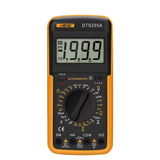 Fluke NGA Condensateur direct Échangeur Résistance Multimètre Multimètre Digital Mesure E Ammeter Courant électrique multifonctionnel N
