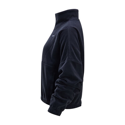 耐克（NIKE）女子摇粒绒外套冬半拉链开衫夹克长袖上衣FV7956-010 FV7956-010 S