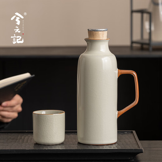 Xiyuanji heirloom pot Mihuang Ru kiln teapot ceramic large-capacity stew pot hand warmer 2025 new household small warm pot Mihuang Ru kiln heirloom pot