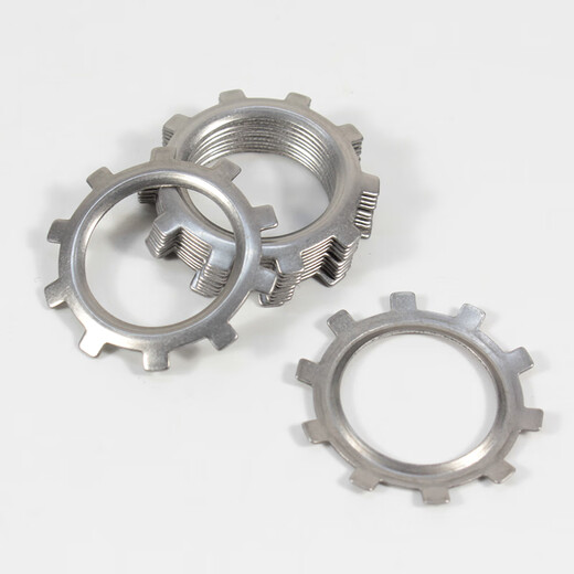 Wen Yijia M1355/ZJ/DTI (420 acero inoxidable) Anillo de retención de empuje para agujeros/hebillas excéntricas para agujeros 25 (50 piezas)