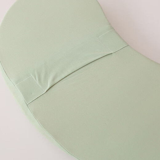 Class A children's silicone pillow 0 to 6 years old baby neck protection washable infant kindergarten primary school student pillow core 3-5cm 0-6 years old solid color Ji Fanxi-Fangcao Green 55*33*3cm 1 piece