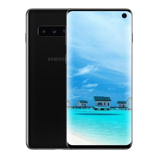 Samsung (SAMSUNG)/Samsung Galaxy S10 SM-G9730 China S10+ 4G mobile phone S10e carbon crystal black 4G official standard S10 8GB 128GB China
