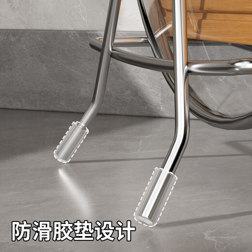 Daily use cutting board rack stainless steel cutting board chopping board rack household kitchen countertop chopping board storage rack chopping board rack 1 pack comes with anti-slip rubber sleeve