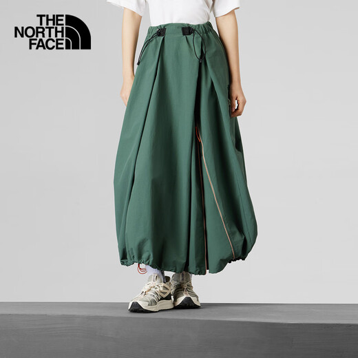 North Face Ue Jupe féminine, jupe longue du bourgeon de fleur, ville à l'épreuve des éclabous