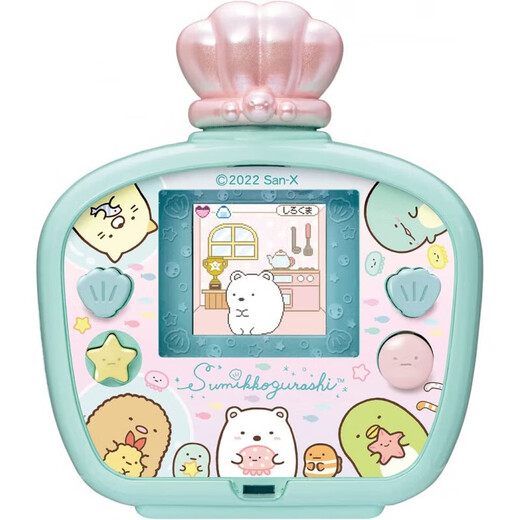 Duomei Takara Tomy Cartoon um die Duomei -Karte Neue Version der Ecke Kreature der sechsten Generation Electronic Pet Game Console Corree Cloud Cloud Free Film + Battery + Screw