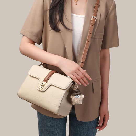 
Love cow leather bag women's bag crossbody handbag commuting bag light luxury brand birthday gift high-end feeling for girlfriend wife
