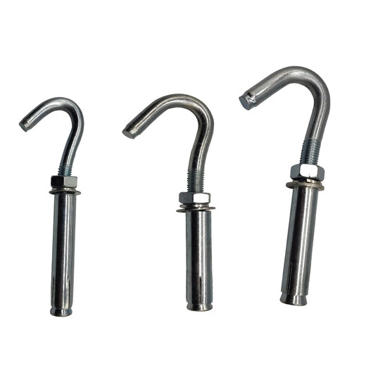 Connecting cat belt hook expansion screw belt hook galvanized extended expansion hook expansion hook expansion hook expansion hook pulling hook expansion bolt M12*12048 holes 16mm