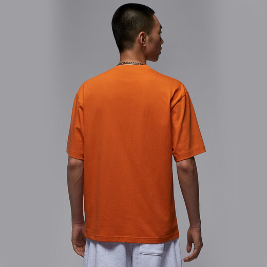 Nike (NIKE) 2025 autumn men's T-shirt, breathable sweat-absorbing sports and casual short-sleeved sweater HV3895-805 S